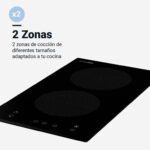 VITRO UNIVERSAL BLUE INDUCCION 2 F 3000W - Imagen 2