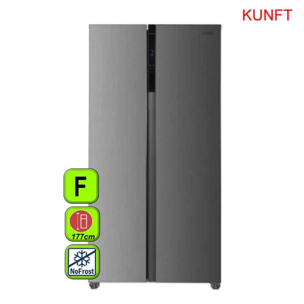 FRGORIFICO AMERICANO KUNF 177X90 INOX