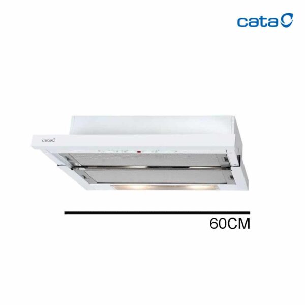 CAMPANA TELESCOPICA CATA 60 CM TEL-6040 WH