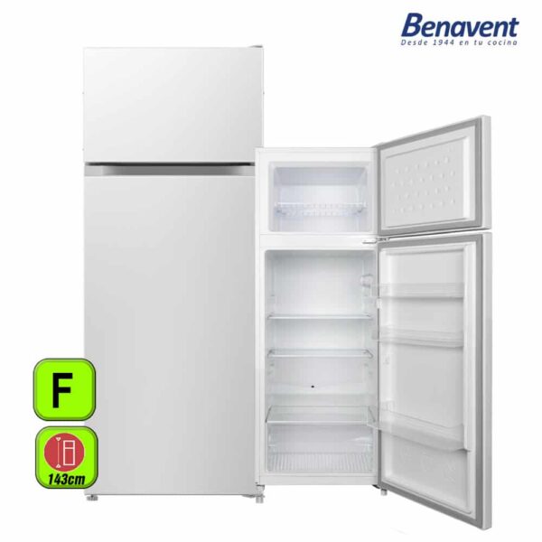 FRIGORIFICO BENAVENT 2.P 143X55 BLANCO F