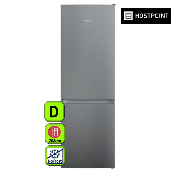 FRIGORIFICO HOTPOINT 203X60 NF D INOX