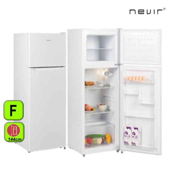 FRIGORIFICO NEVIR 2.P 141X55 F BLANCO