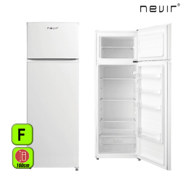 FRIGORIFICO NEVIR 2.P 160X55 F BLANCO