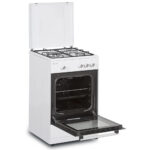 COCINA GAS MILECTRI 3 F+ HORNO 50 CM BLANCA - Imagen 2