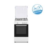 COCINA GAS MILECTRI 3 F+ HORNO 50 CM BLANCA