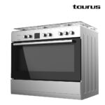 COCINA TAURUS 5.F + HORNO 90 CM  INOX - Imagen 2