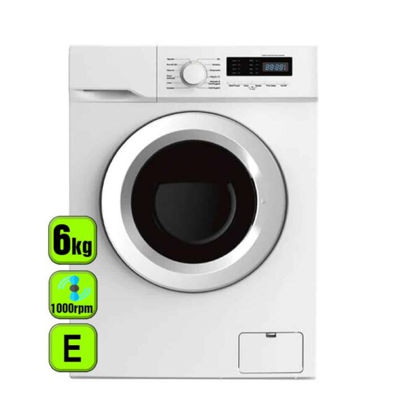 LAVADORA DE 6 KG 1000 RPM E DISPLAY