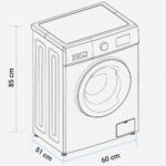 LAVADORA 8 KG CON DISPLAY UNIVERSAL BLUE - Imagen 5