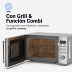 MICROONDAS 20 Litros INOX DIG GRILL - Imagen 4