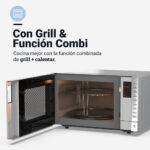 MICROONDAS 25 litros digital INOX - Imagen 2