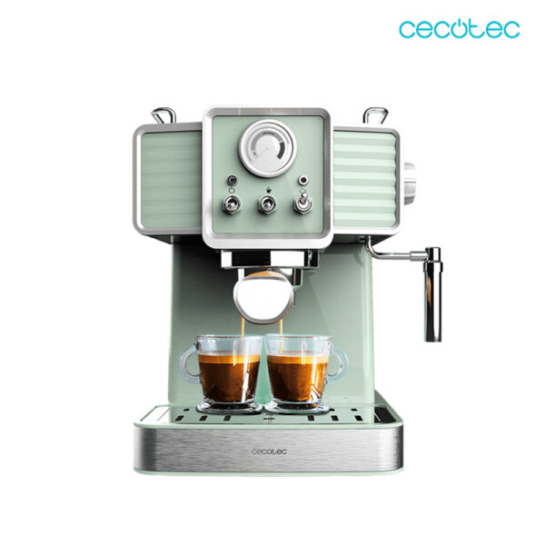 CAFETERA RETRO VERDE EXPRESSO CECOTEC