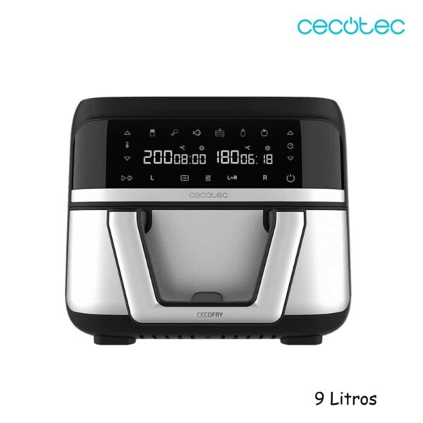 FREIDORA SIN ACEITE CECOTEC DUAL 9 L DUAL 9000