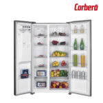 FRIGO AMERIANO CORBERO 177X91 DISP HIELO INOX - Imagen 2