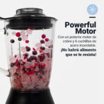 BATIDORA JARRA UNIVERSAL B 1200 W 1.5 L NEGRA - Imagen 2