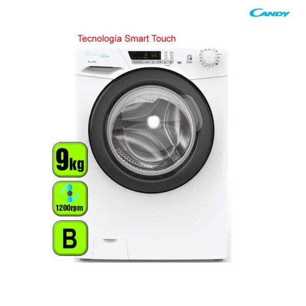 LAVADORA BEKO 9 KG 1400 RPM A VAPOR INVERTER