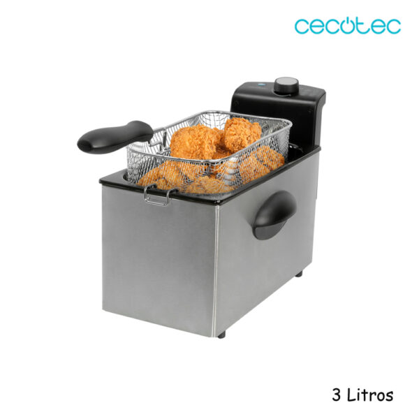 FREIDORA CECOTEC 3 LITROS CLEANFRY