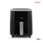 FREIDORA SIN ACEITE SOGO 3.5 L DIG NEGRA - Imagen 2