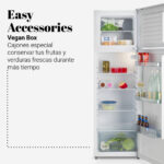 FRIGORIFICO 2 PUERTAS UNIVERSAL B 170X55 BLANCO - Imagen 3