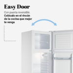 FRIGORIFICO 2 PUERTAS UNIVERSAL B 170X55 BLANCO - Imagen 2