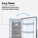 Frigorífico 1 PUERTA INOX 185 cm ONEGA 3003X - Imagen 5