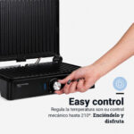 GRILL PANINI UNIVERSAL B 2000 W INOX - Imagen 3