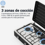 Camping Gas Plus 3 Fuegos UNIVERSAL BLUE - Imagen 2
