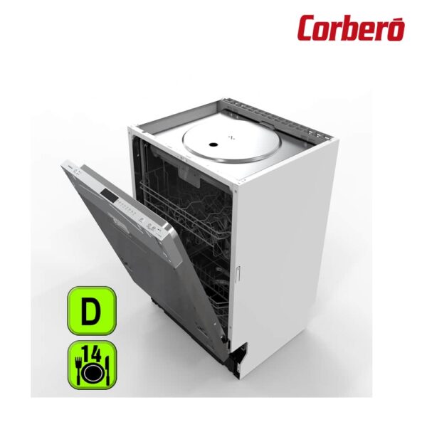 LAVAVAJILLAS CORBERO ENCASTRE 60 CM D