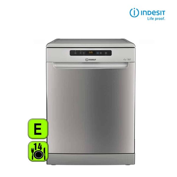 LAVAVAJILLAS INDESIT 60 CM INOX E