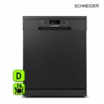LAVAVAJLLAS SCHNEIDER 60 CM NEGRO 3 BAN