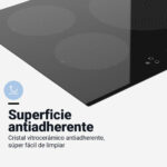 MEISSA 6070B Placa Inducción 3 Fuegos - Imagen 3