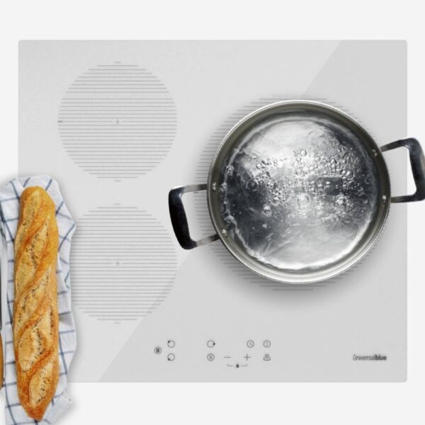 Placa Inducción Blanca