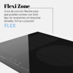 Placa inducción flexible negra MEISSA FLEX 3070 - Imagen 3