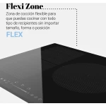Placa inducción flexible negra MEISSA FLEX 3070 - Imagen 3