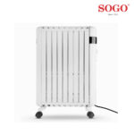 EMISOR TERMICO SOGO 9 ELEMNT 2000 W RUEDAS - Imagen 3