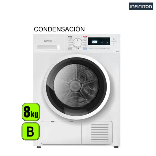 SECADORA CONDENSACION INFINITON 8 KG B DISPLAY
