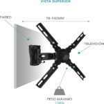 SOPORTE TV LCD 10" A 24" GIRATORIO 1 BRAZO TM - Imagen 3