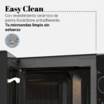 MICROONDAS NEGRO 20 LITROS UNIVERSAL BLUE - Imagen 3