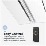 Campana de techo 100 cm ALPES 4010W - Imagen 2