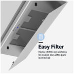 Campana de techo 100 cm ALPES 4010W - Imagen 4