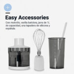 BATIDORA VARILLA UNIVERSAL B 1200W ASCE BLANCA - Imagen 5