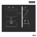 CAMPANA CRISTAL INFINITON 60 CM