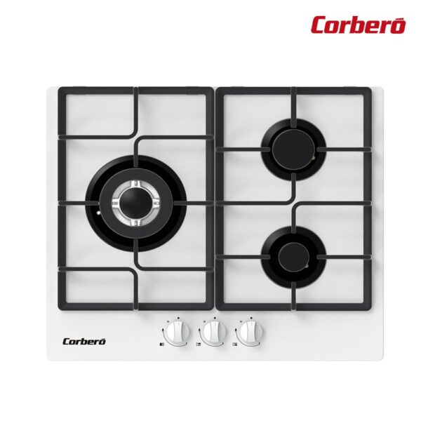 encimera gas cristal