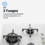 Placa de gas de cristal MAIA W-PLUS - Imagen 4