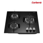 ENCIMERA CRISTAL GAS 3 F CORBERO NEGRA - Imagen 2