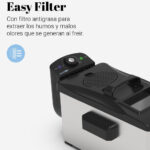 FREIDORA UNIVERSAL .B 3 L 2000 W INOX - Imagen 3