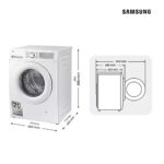 LAVADORA SAMSUNG 8 KG 1400 A ECOBUBLE VAOPR - Imagen 2