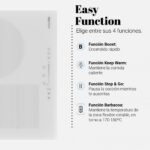 MEISSA FLEX 3070W Placa inducción flexible blanca - Imagen 4