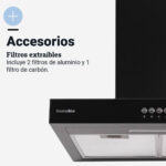 Campana en T cristal 60 cm - Imagen 3