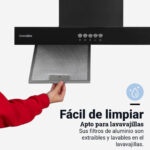 Campana en T cristal 60 cm - Imagen 4