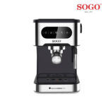 CAFETERA ESPRESSO SGO 20 BARES INOX NEGRA - Imagen 3